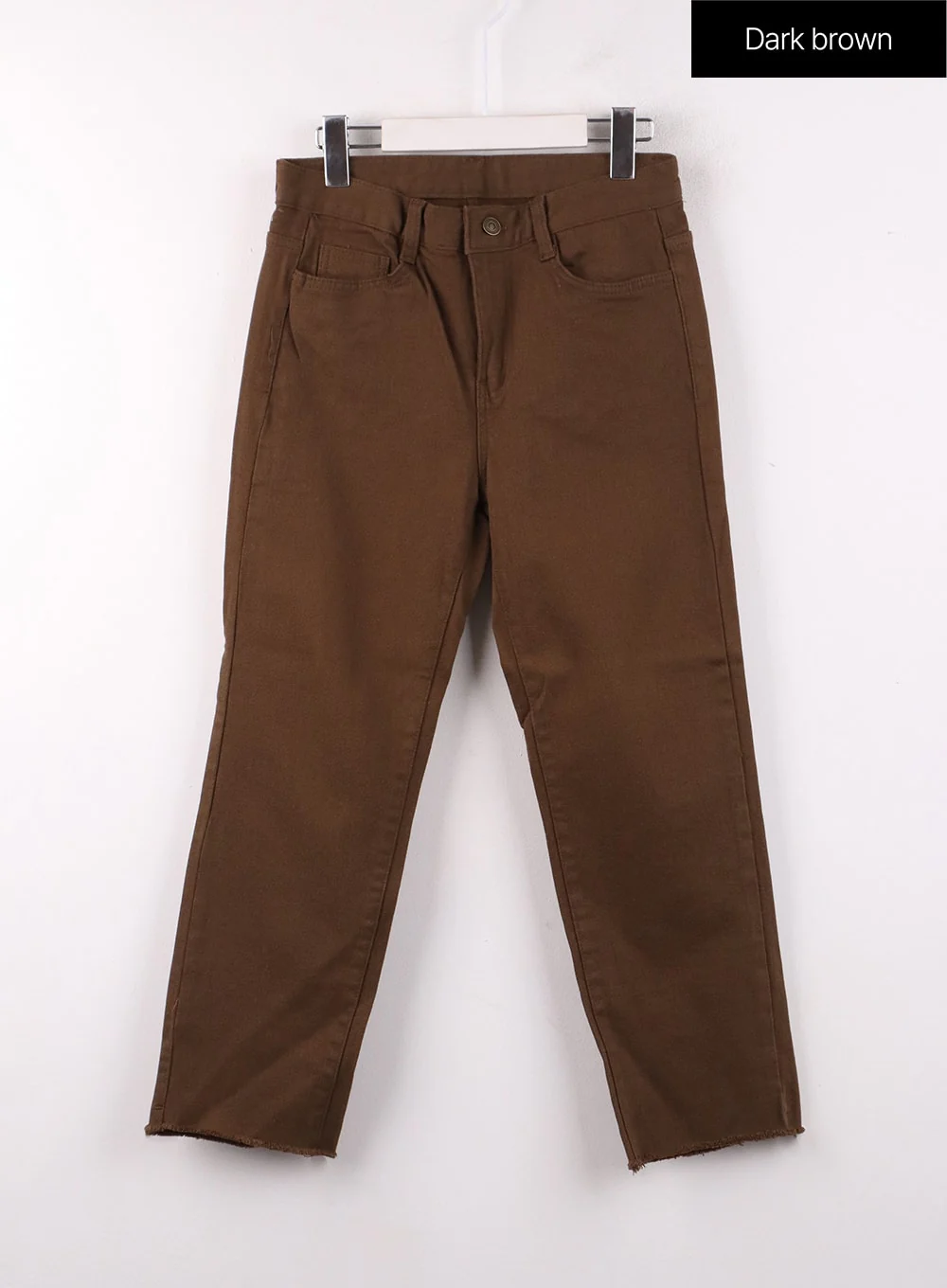 Straight Leg Cotton Pants OF405 - Image 7
