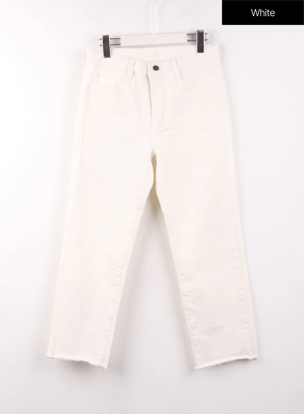 Straight Leg Cotton Pants OF405 - Image 9