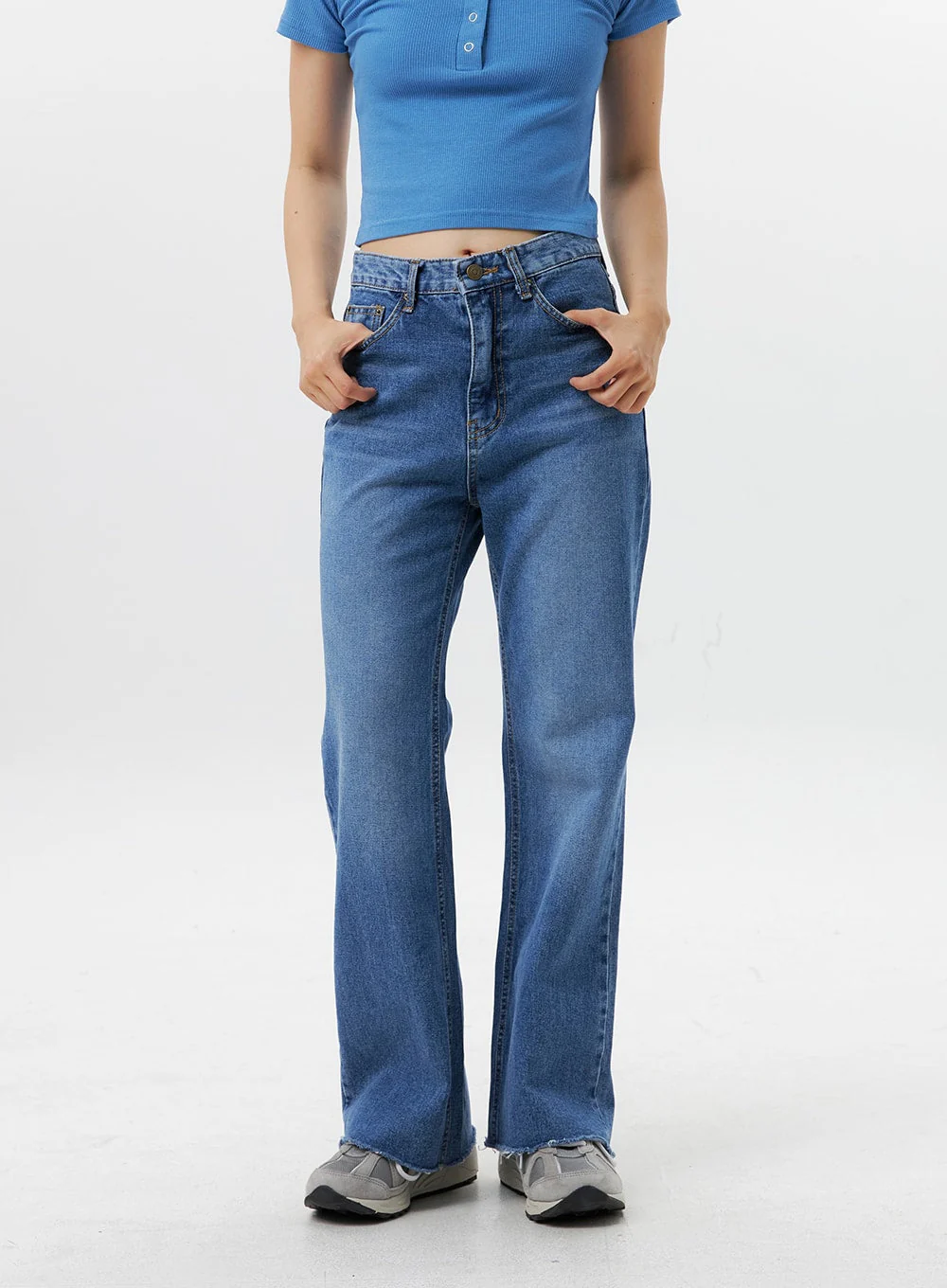 Straight-Leg Jeans OG318 - Image 2
