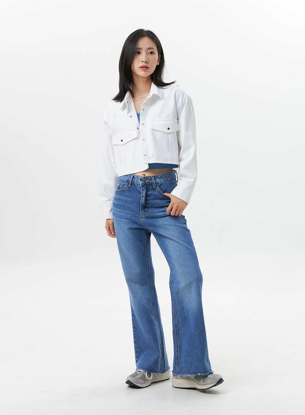 Straight-Leg Jeans OG318 - Image 3