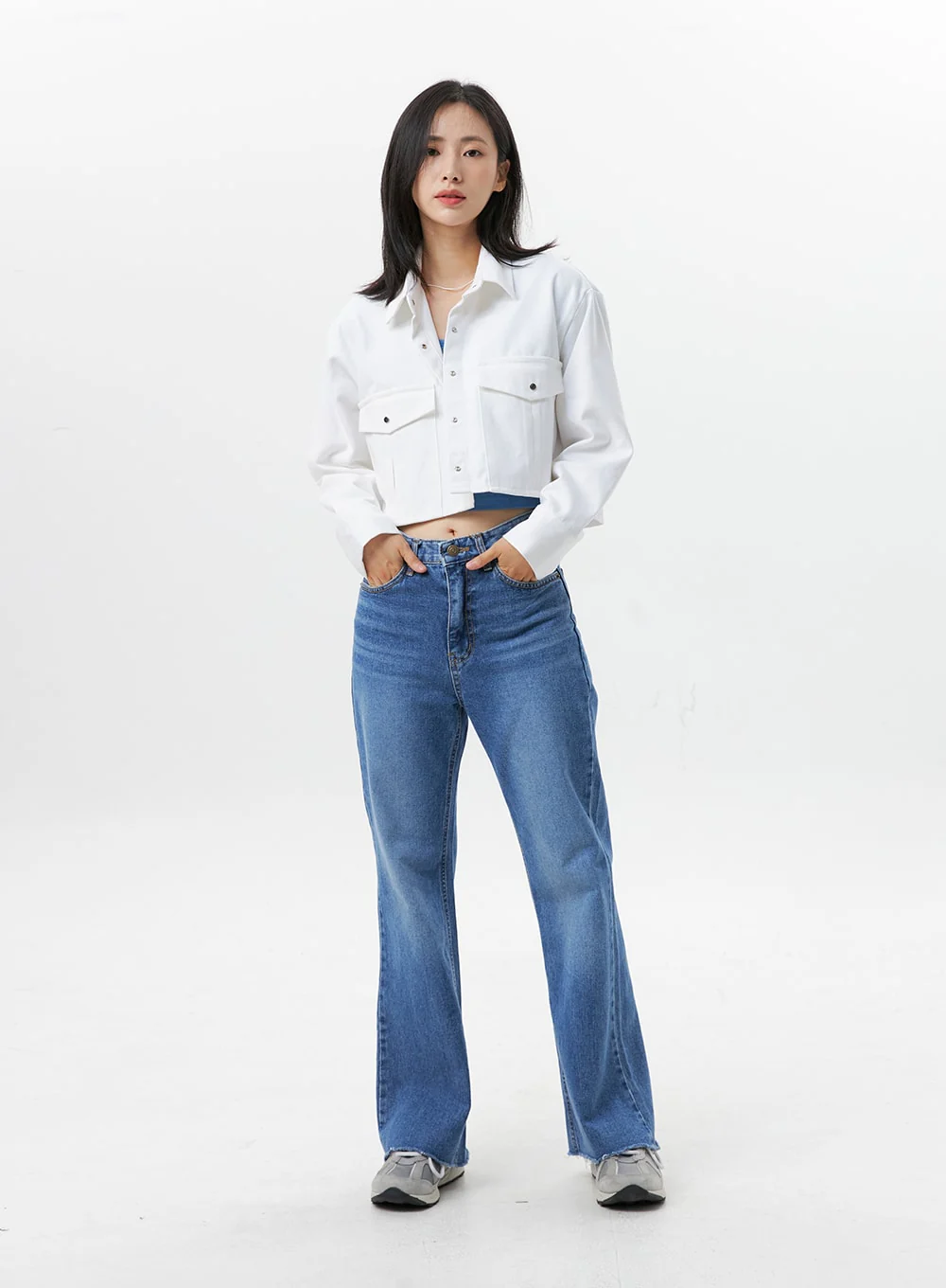 Straight-Leg Jeans OG318 - Image 4