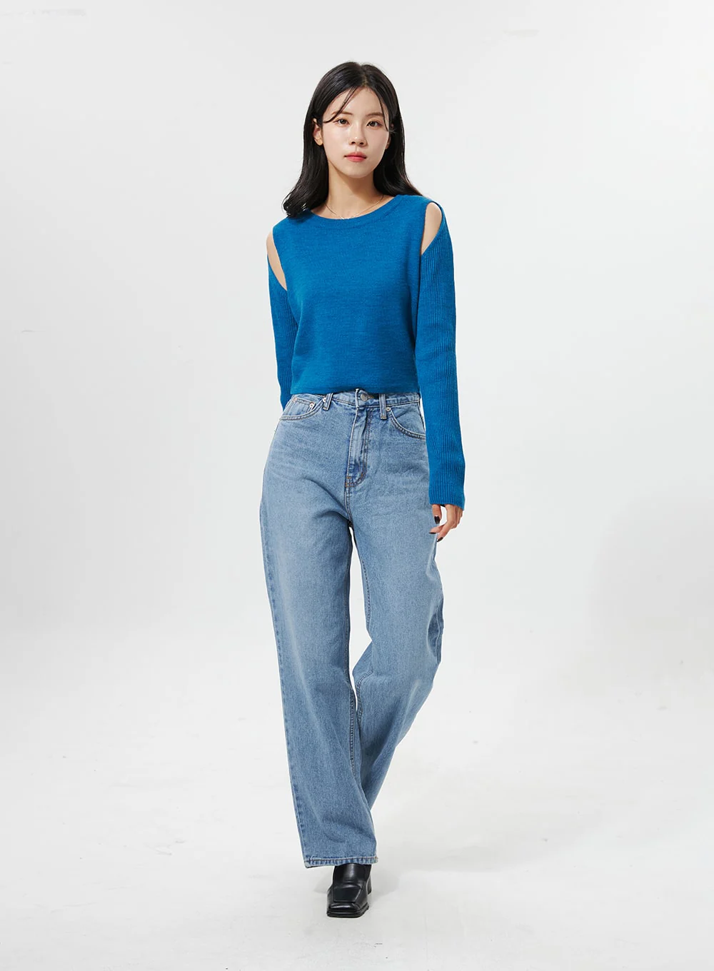 Straight Leg Jeans OO312 - Image 3