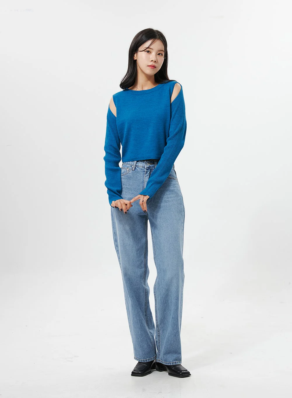 Straight Leg Jeans OO312 - Image 6