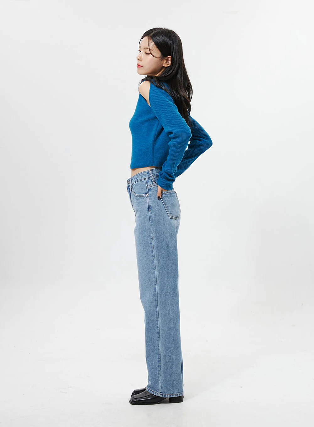 Straight Leg Jeans OO312 - Image 7