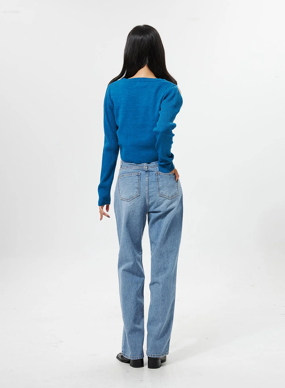 Straight Leg Jeans OO312 - Image 8