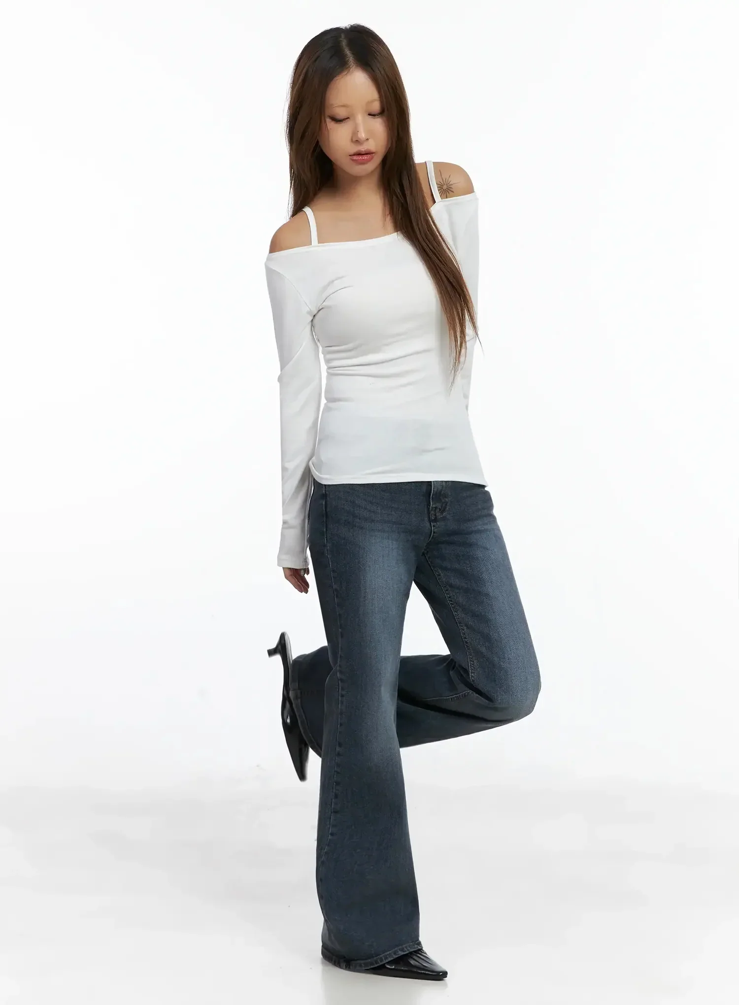 Strappy Off-Shoulder Top ID503 - Image 5