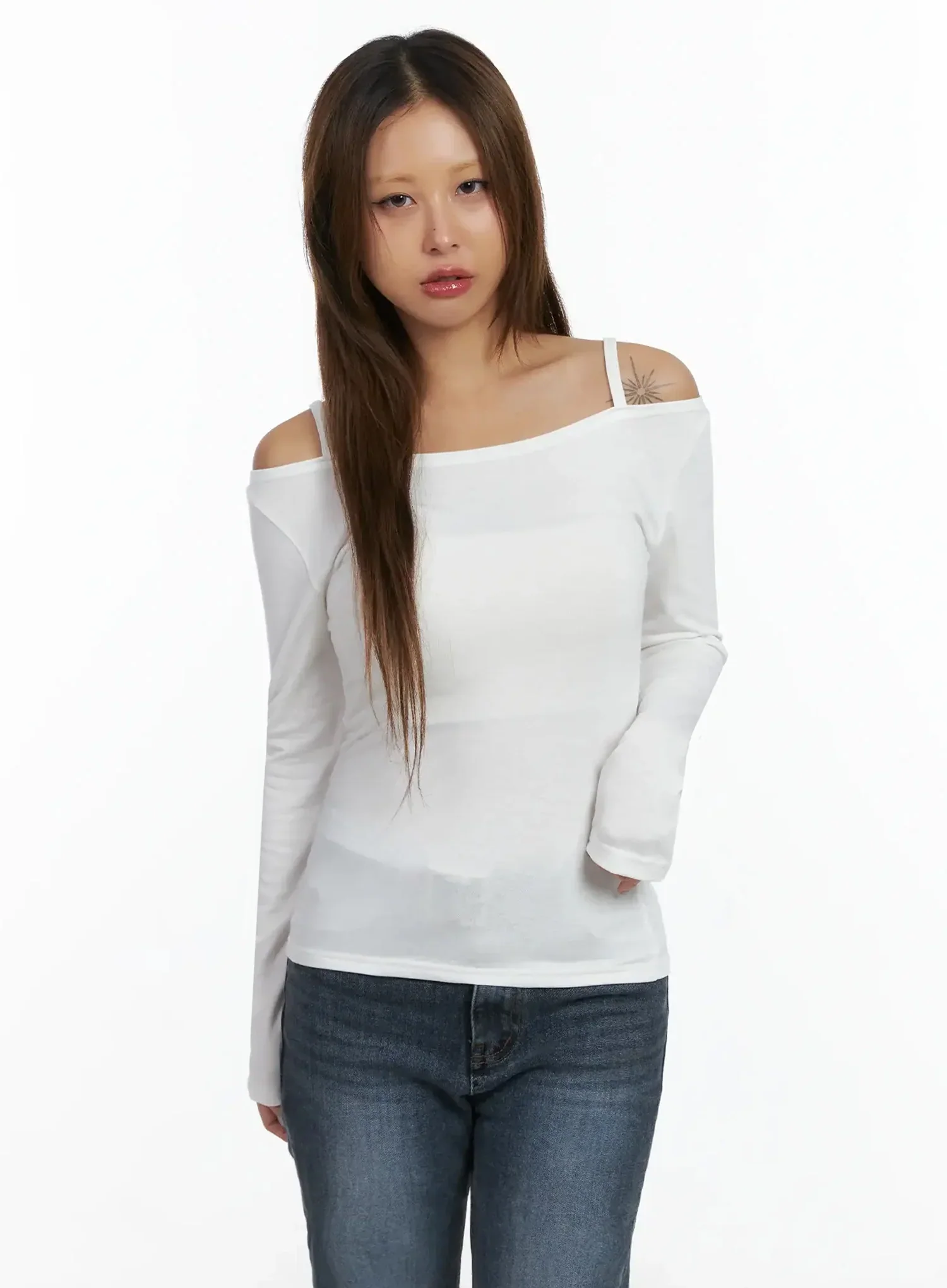 Strappy Off-Shoulder Top ID503 - Image 6