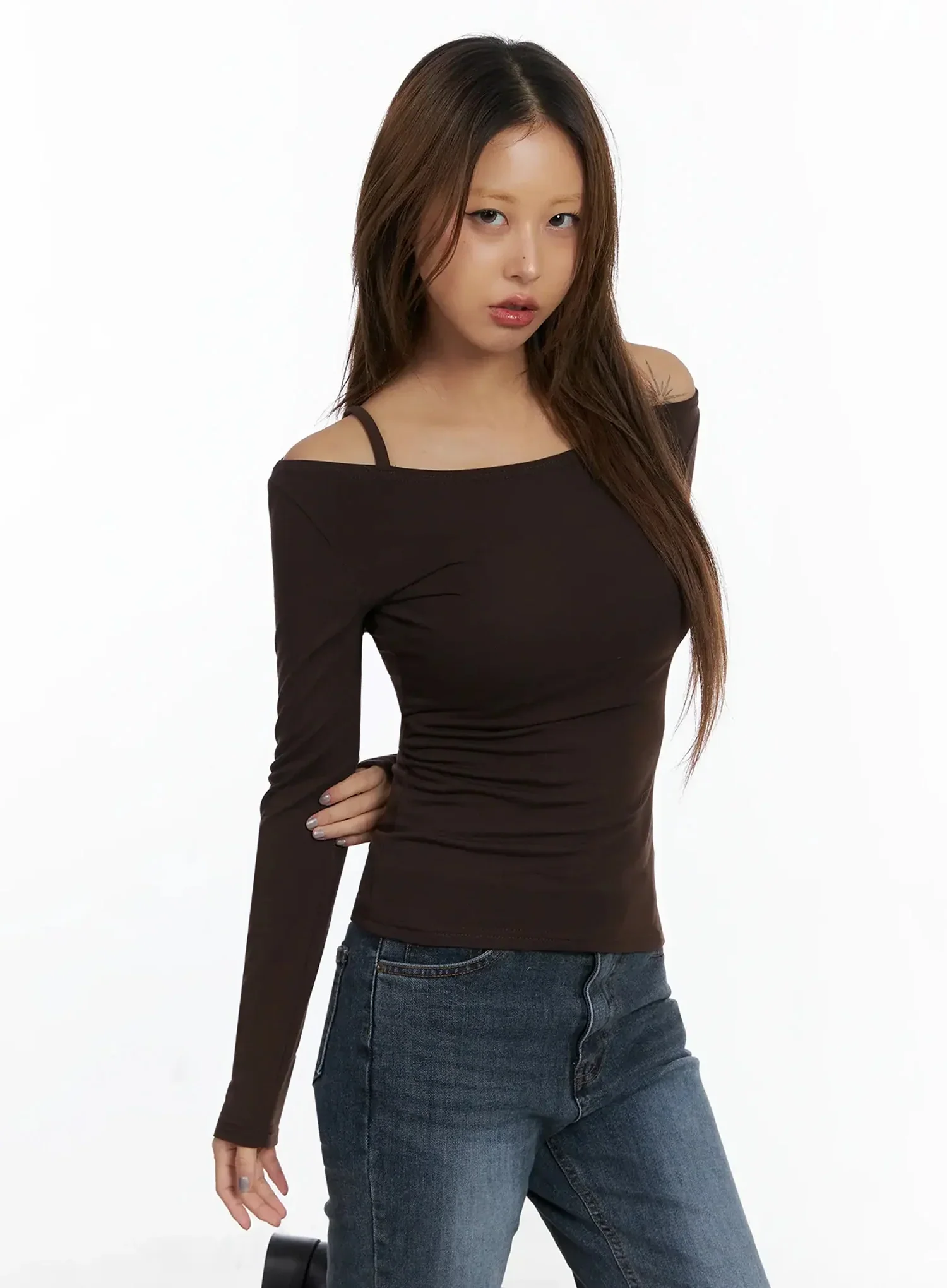 Strappy Off-Shoulder Top ID503 - Image 9