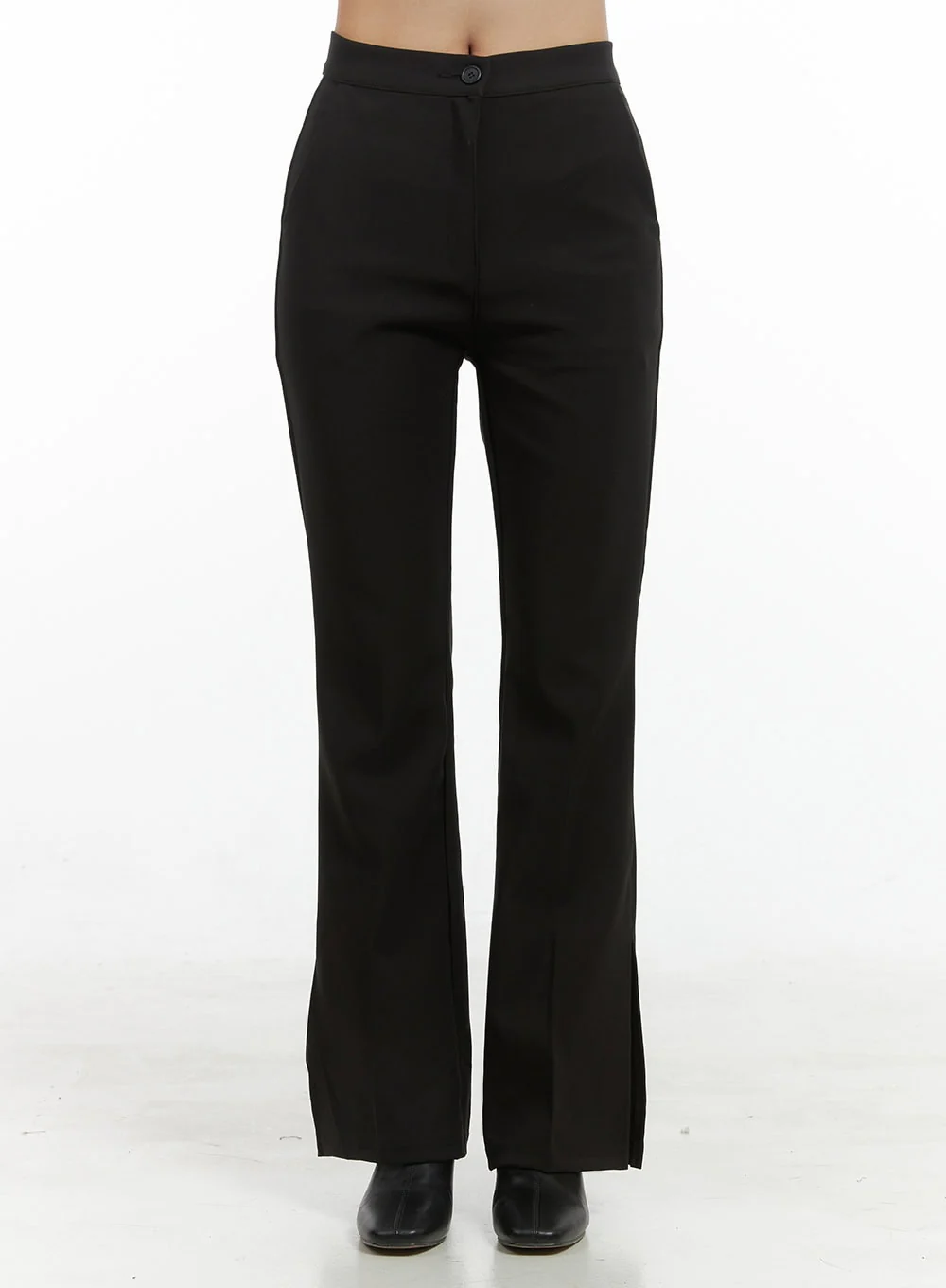 Streamline Fit Slit Poly Rayon Trousers OS416 - Image 4
