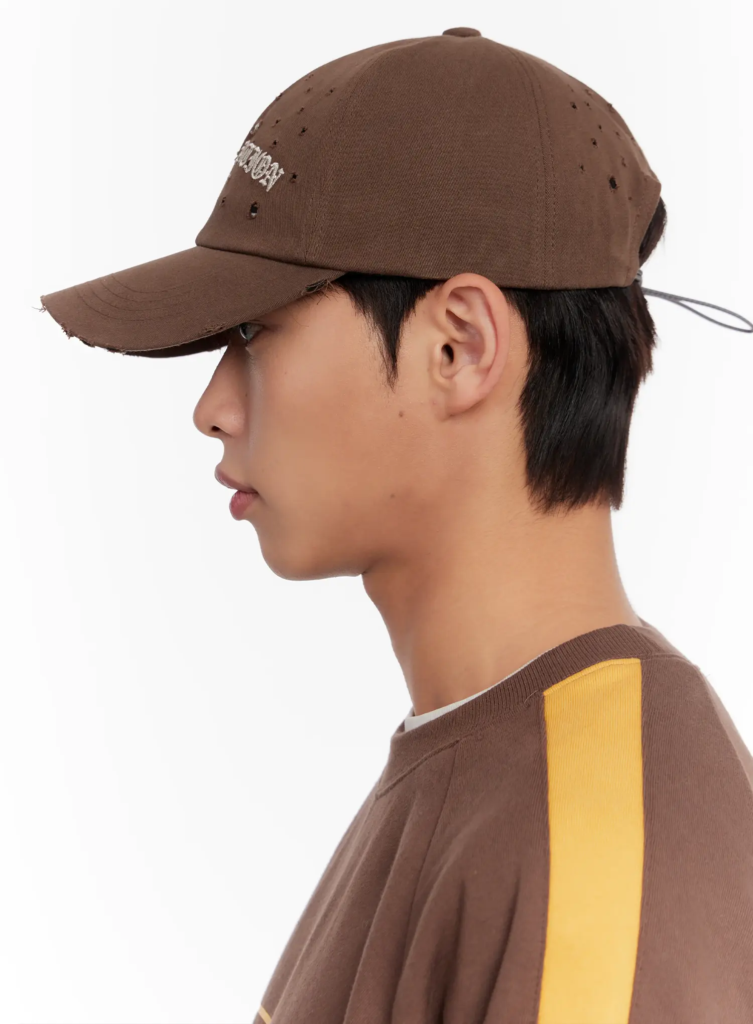 Street Style Embroidered Baseball Cap IO523 - Image 6