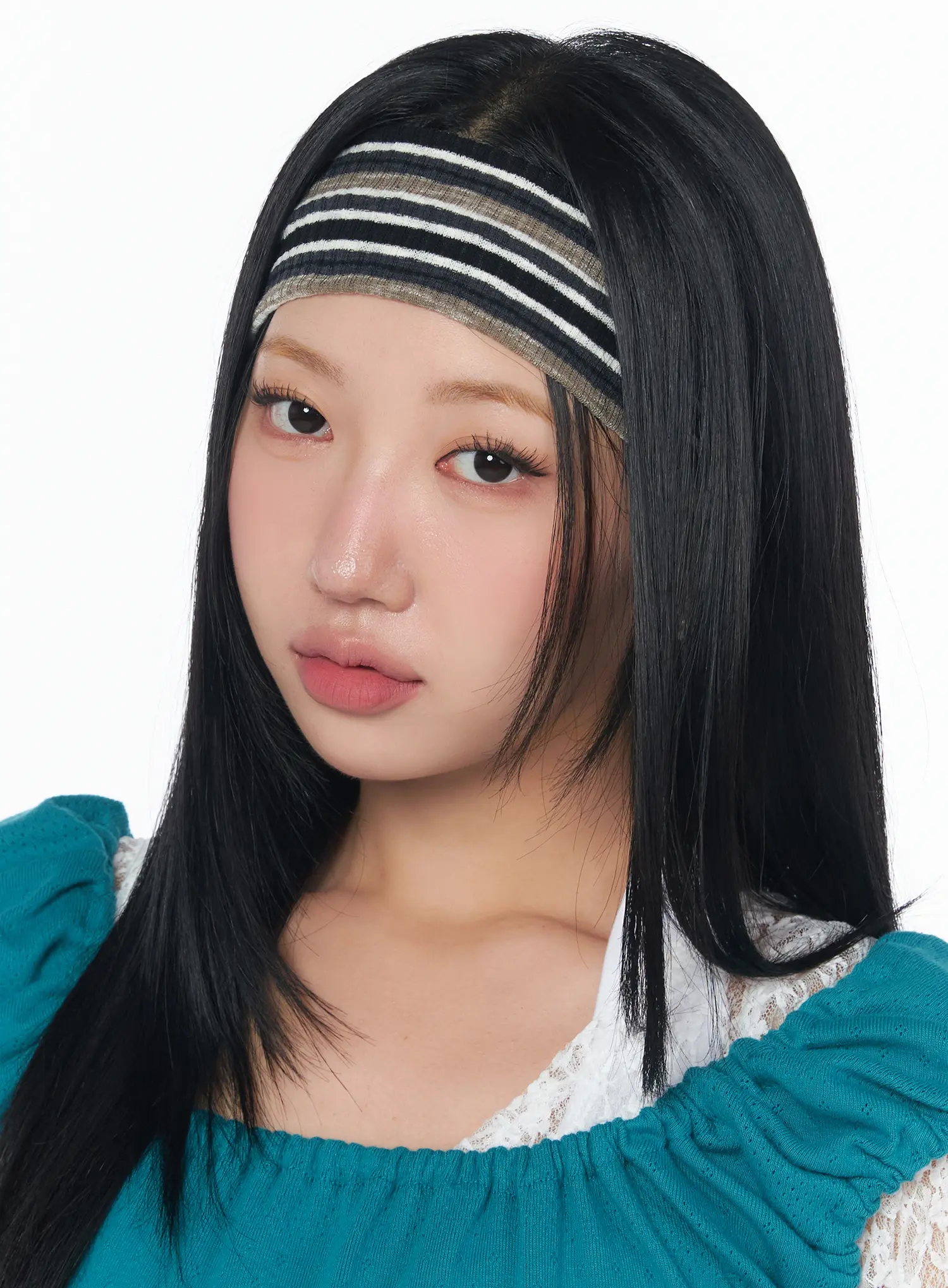 Striped Knit Headband CY513