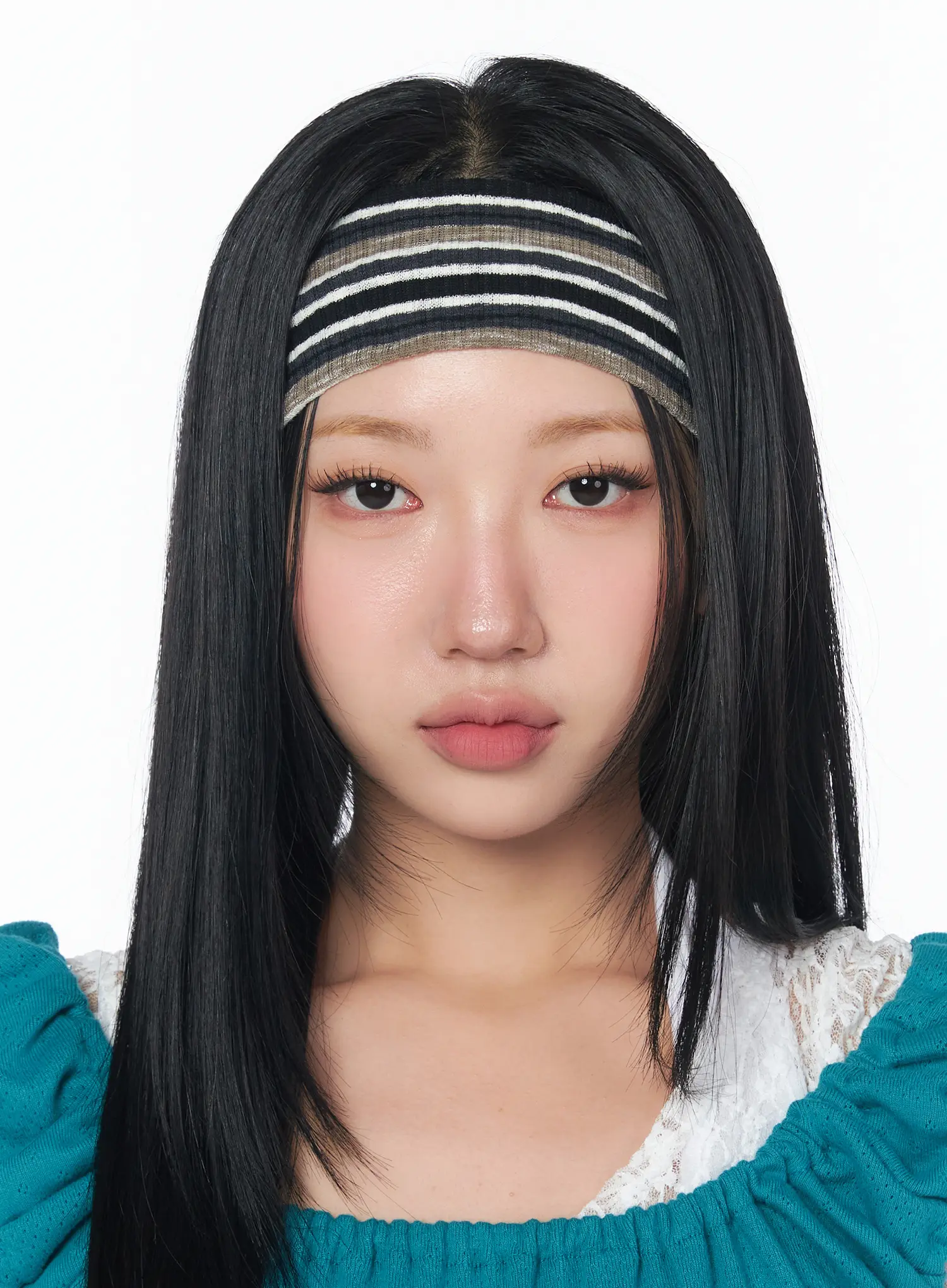 Striped Knit Headband CY513 - Image 4