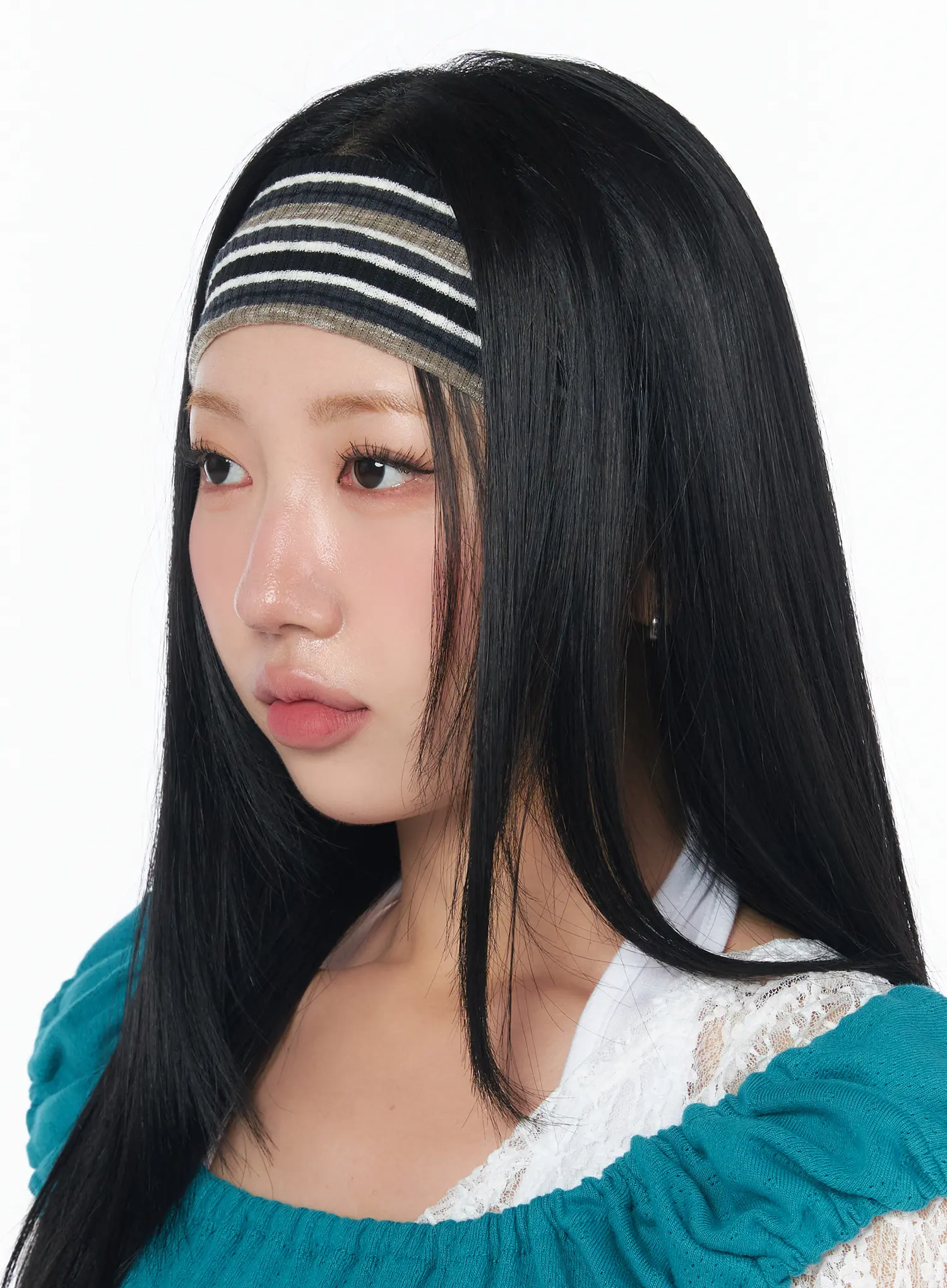 Striped Knit Headband CY513 - Image 5
