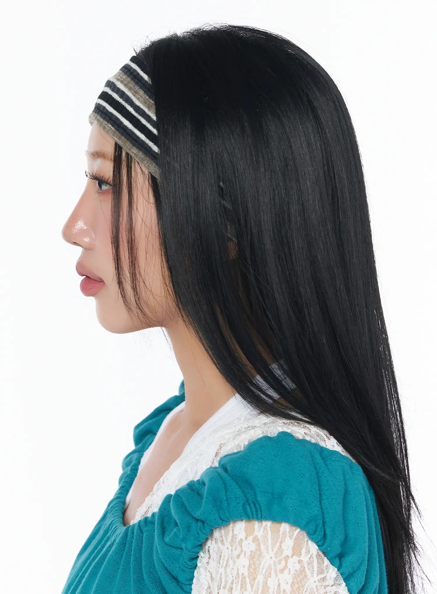 Striped Knit Headband CY513 - Image 6