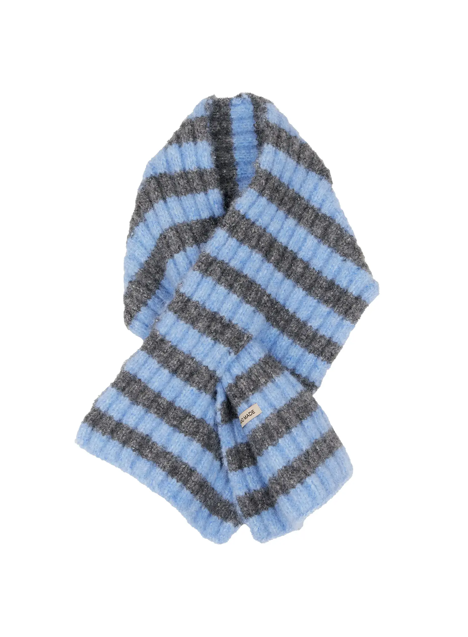 Striped Knit Scarf IN513 - Image 4