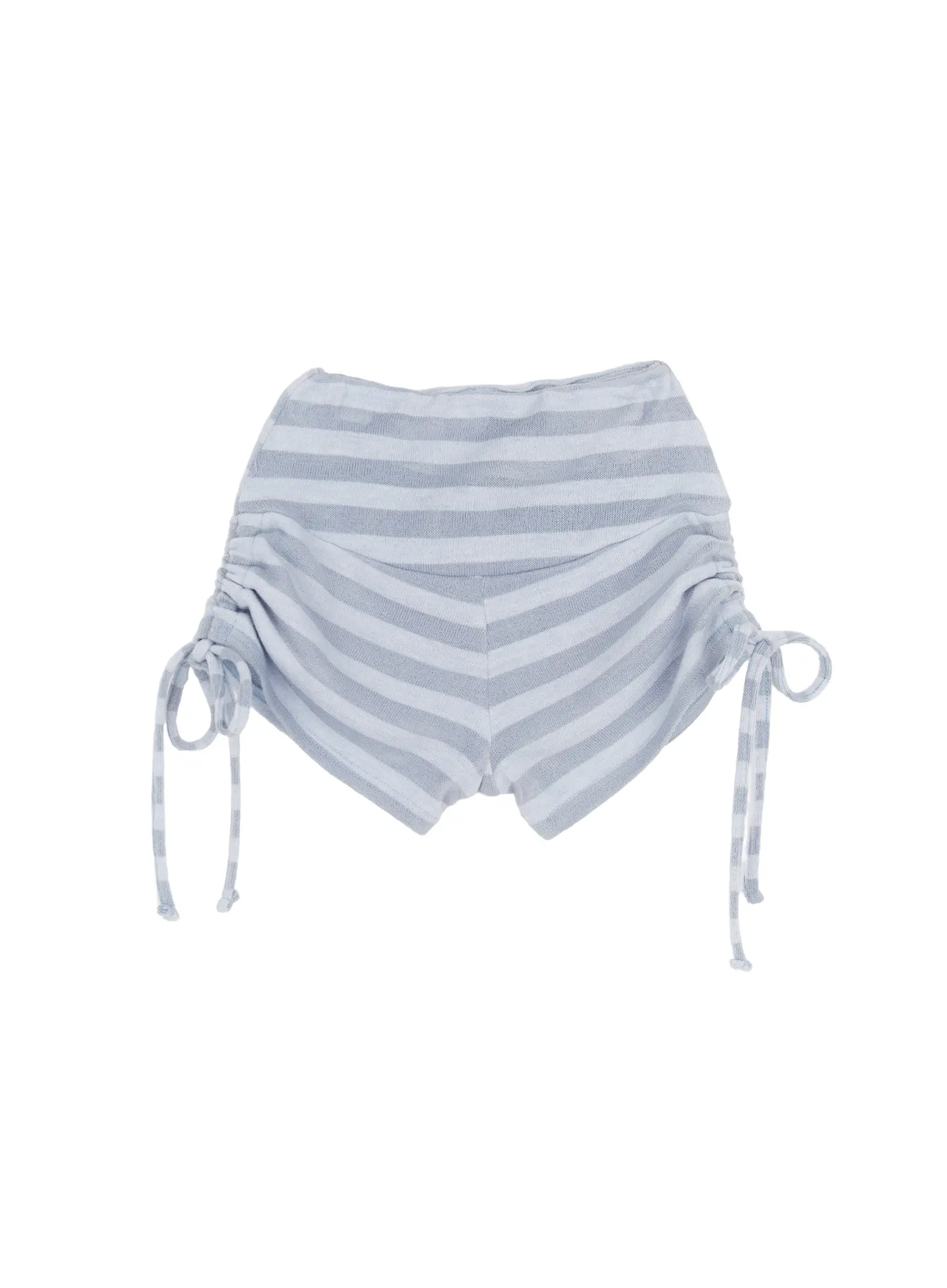Striped Side-Drawstring Micro Shorts CM520 - Image 11