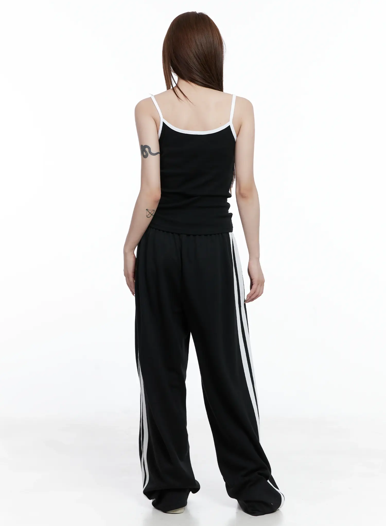 Striped Wide-Leg Sweatpants CS501 - Image 7