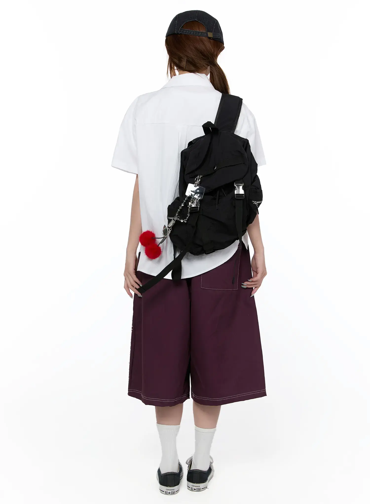 Studded Bermuda Shorts CA522 - Image 6