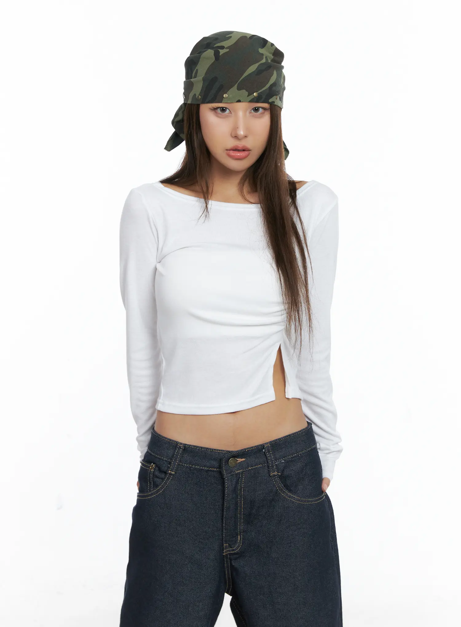 Studded Camo Bandana CS505 - Image 2