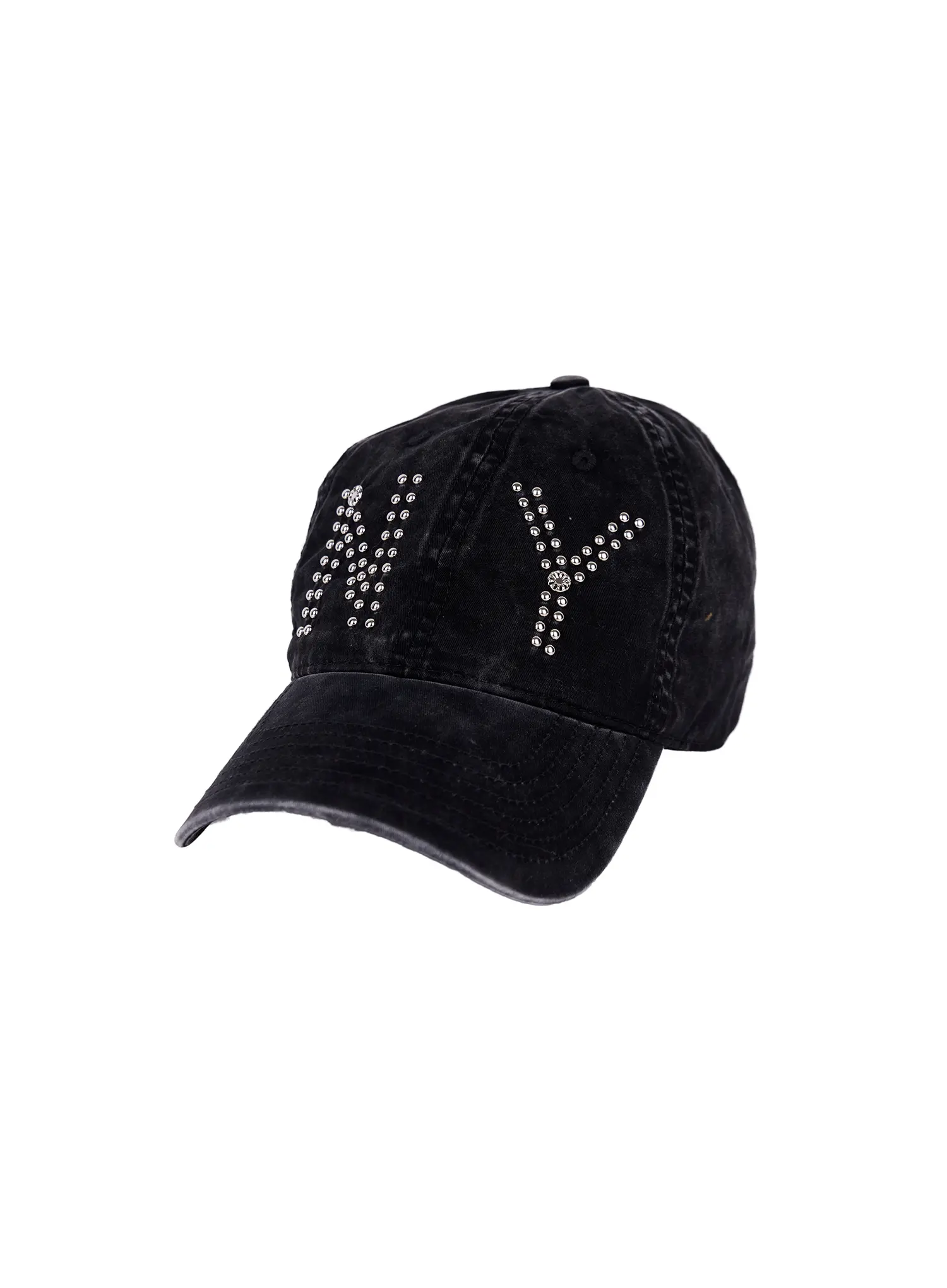 Studded NY Baseball Cap CY519 - Image 9