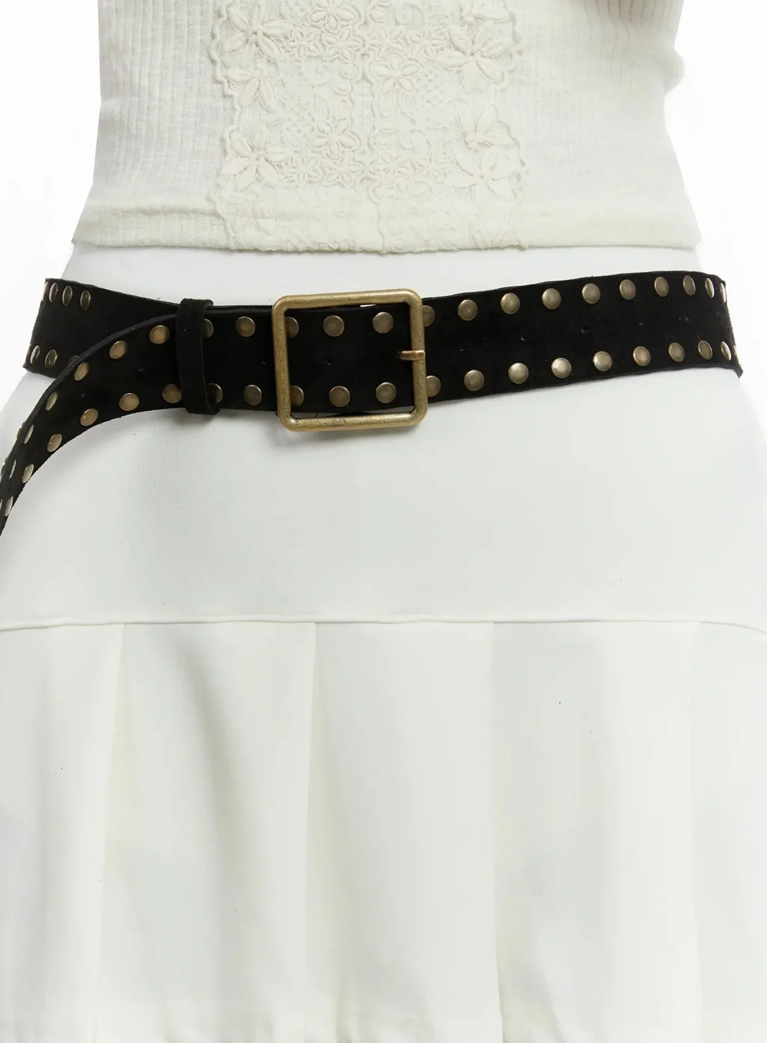 Studded Textured Belt ID525