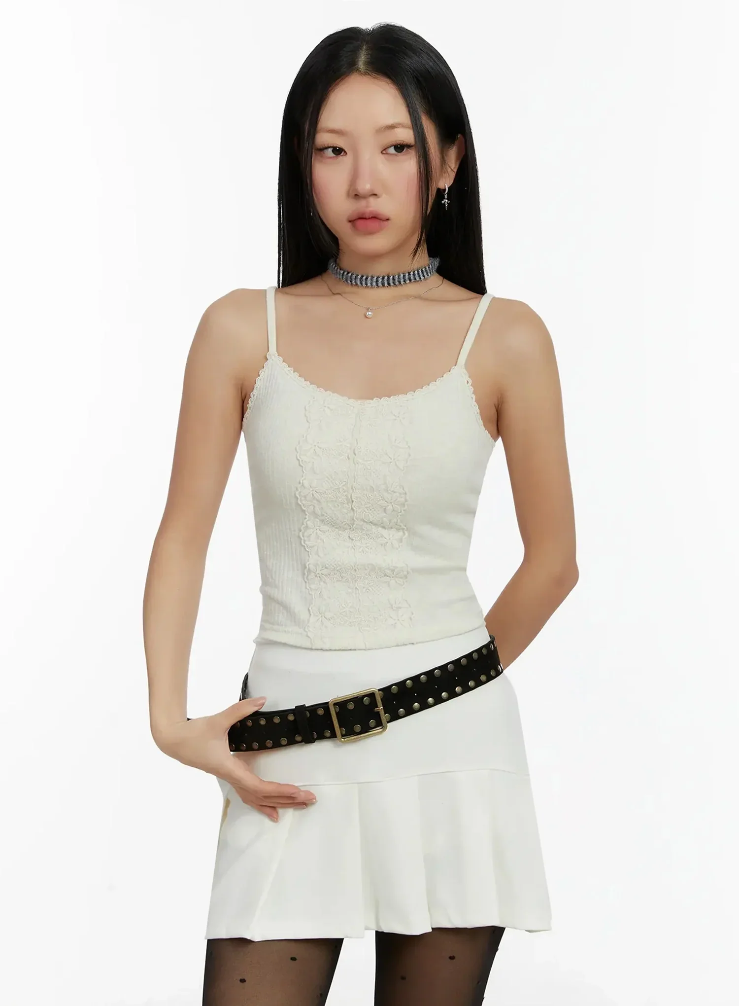 Studded Textured Belt ID525 - Image 6