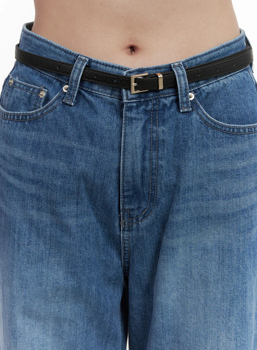 Stylish Faux Leather Belt OD417 - Image 5