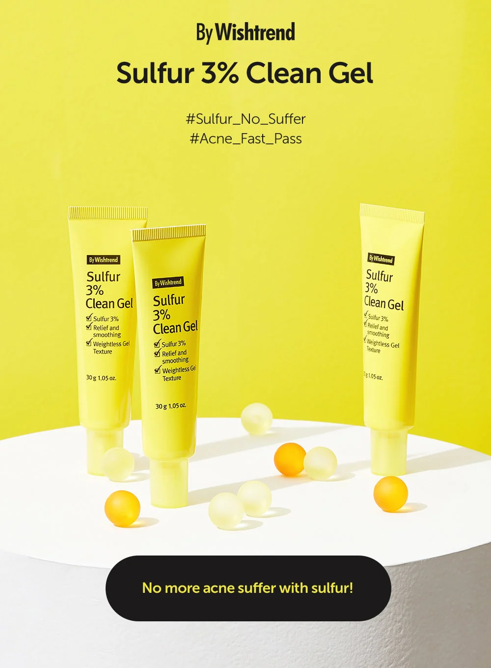Sulfur 3% Clean Gel (30g) - Image 2
