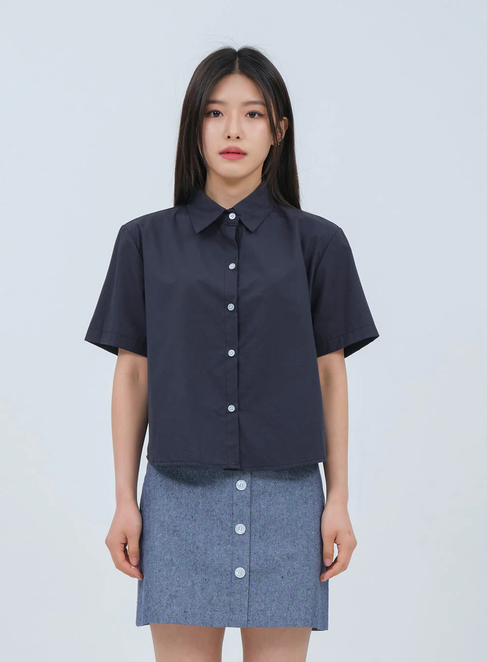 Summer Basic Collar Shirt OM3 - Image 15
