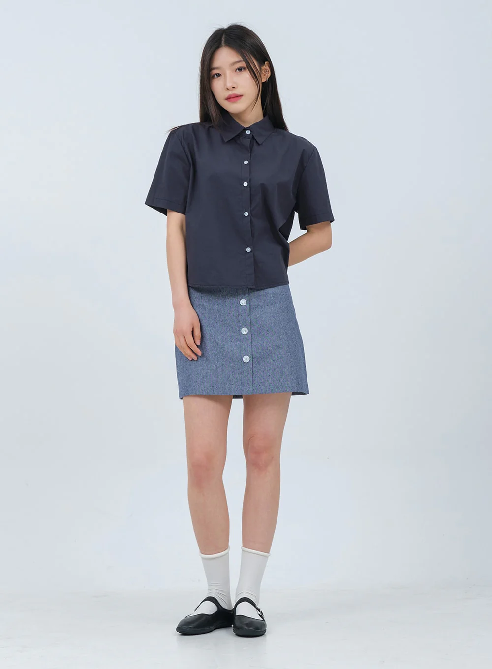 Summer Basic Collar Shirt OM3 - Image 2