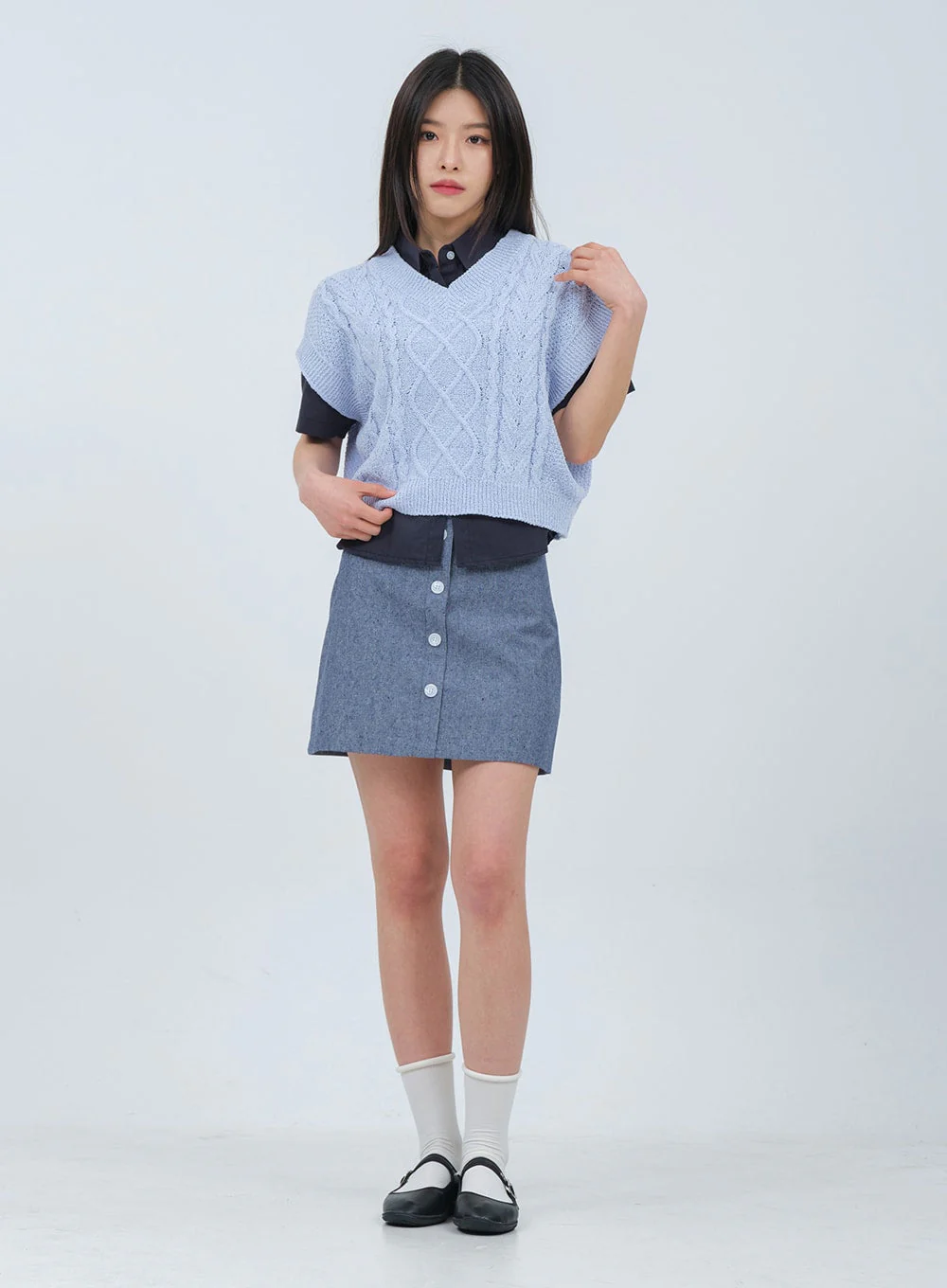 Summer Basic Collar Shirt OM3 - Image 6