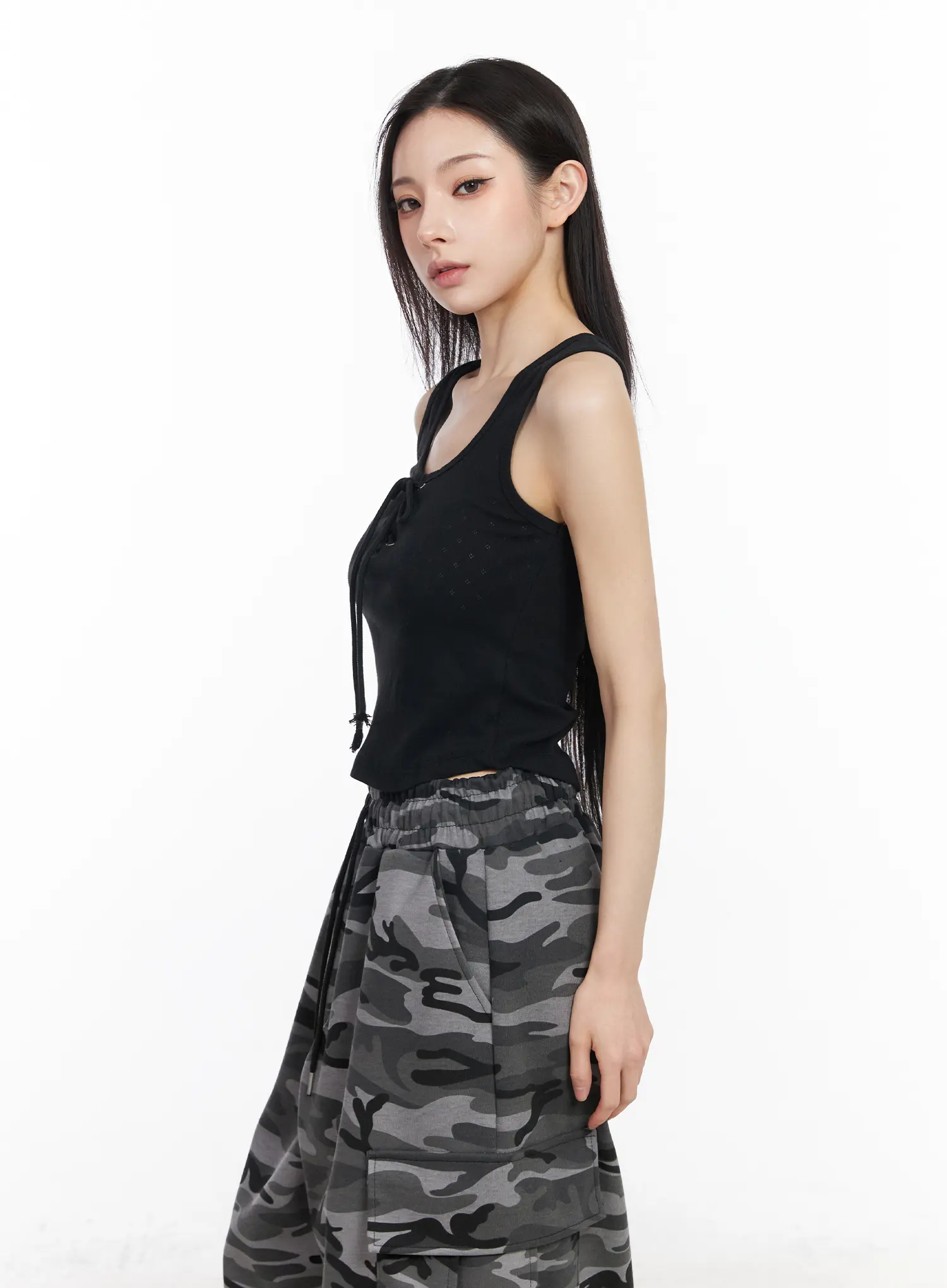 Summer Knit Crop Tank Top CM519 - Image 5