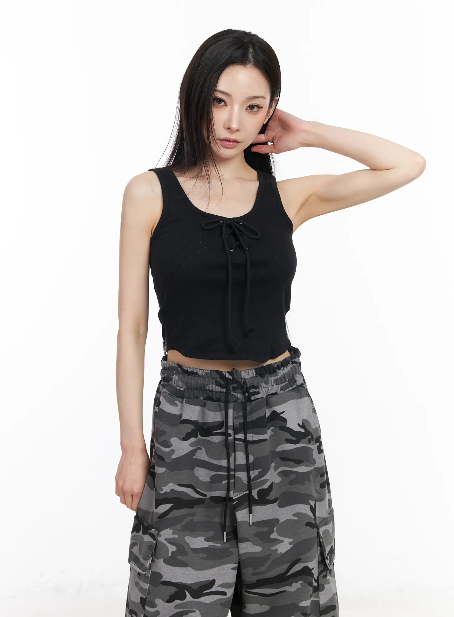 Summer Knit Crop Tank Top CM519 - Image 6