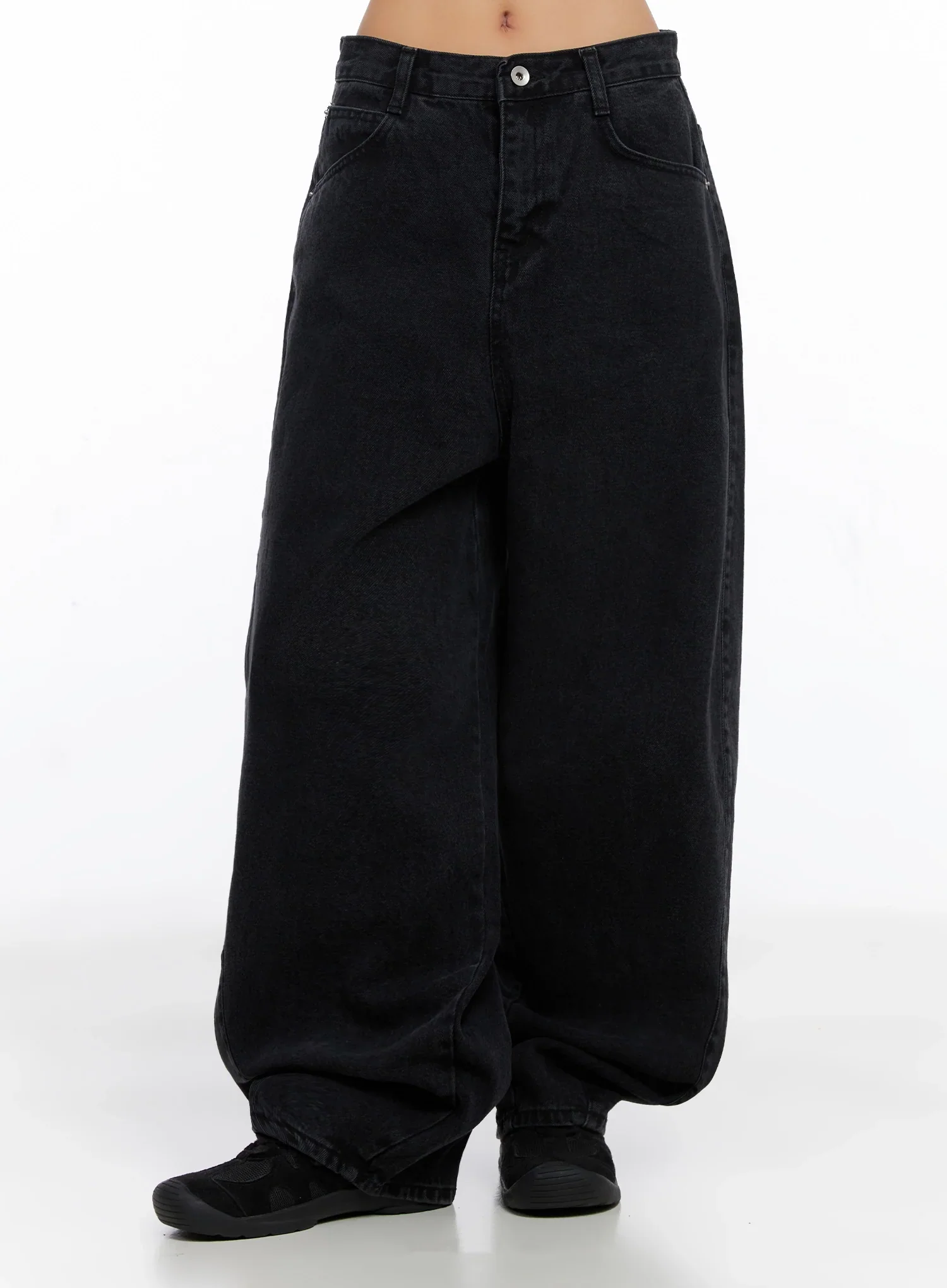 Sunwoo Embroidered Wide Leg Jeans IG528 - Image 7