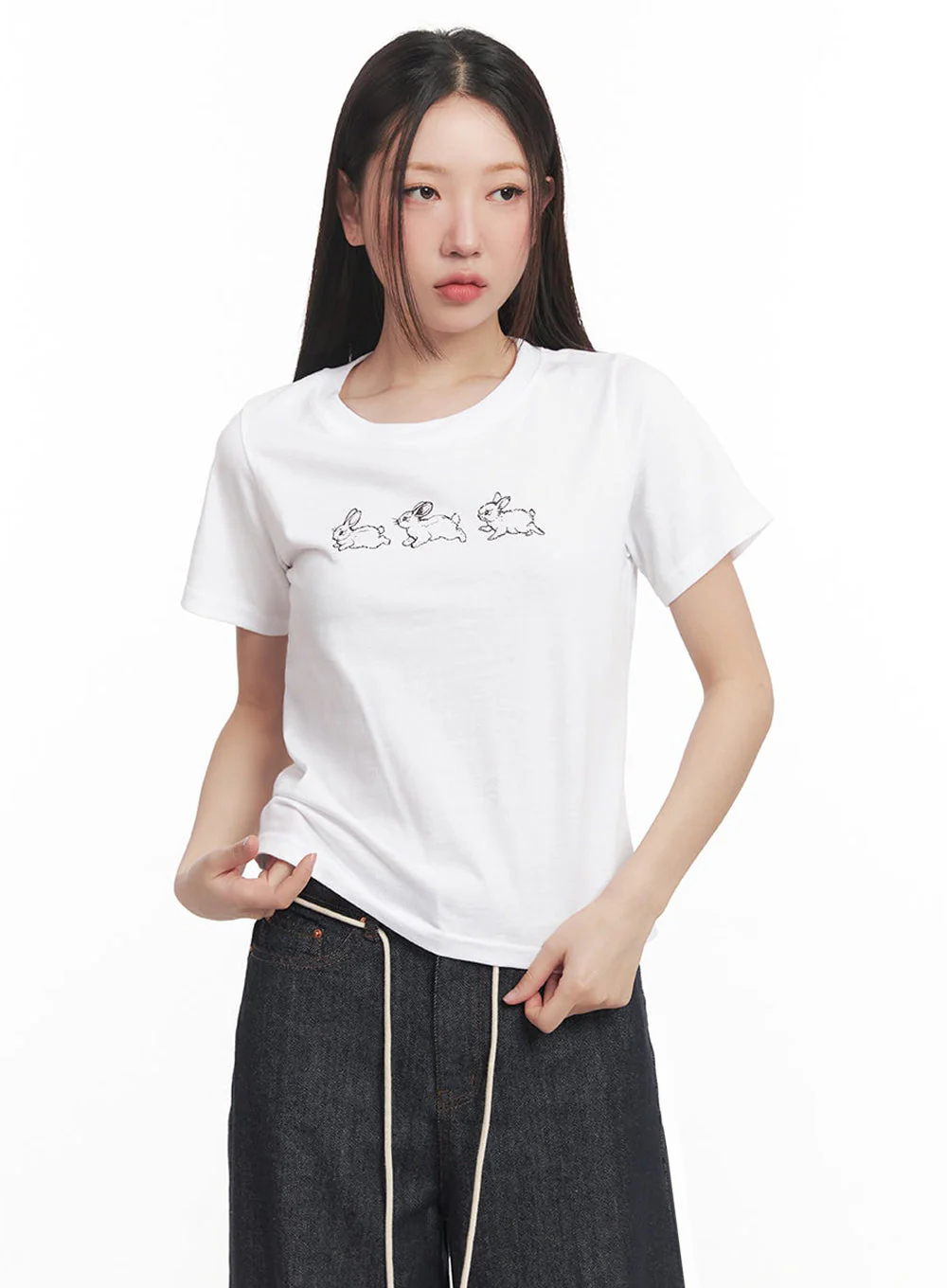 Sweet Bunny Graphic Top IM528 - Image 10