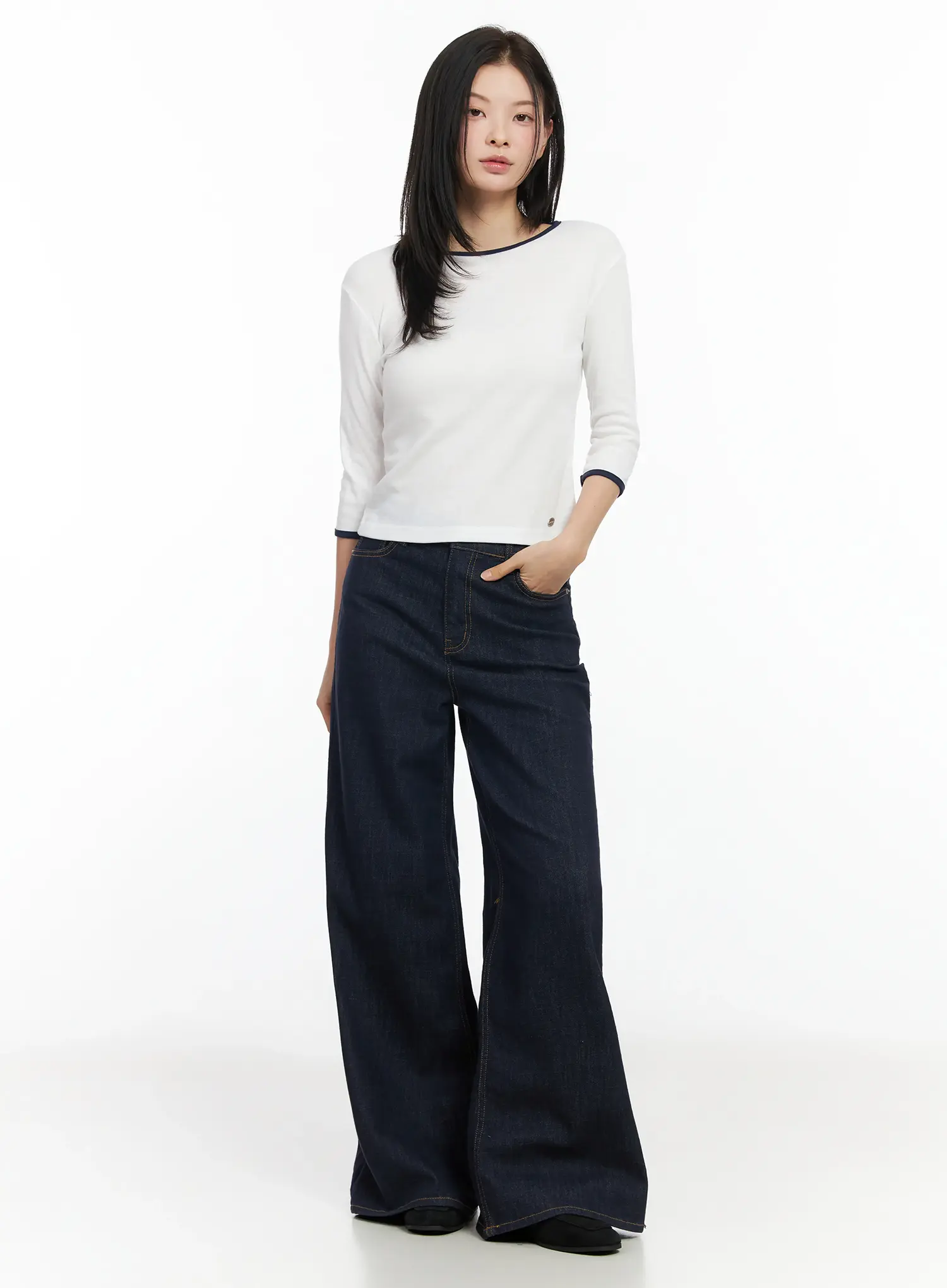 Sylv Dark Indigo Jeans IM524 - Image 7