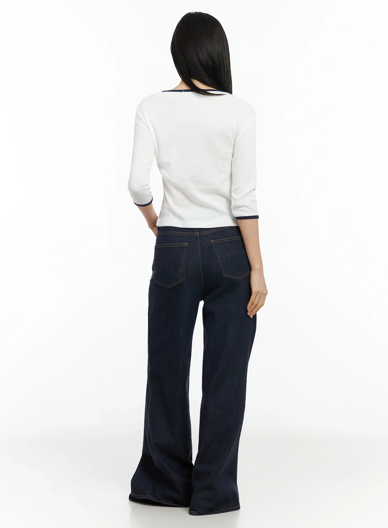 Sylv Dark Indigo Jeans IM524 - Image 9