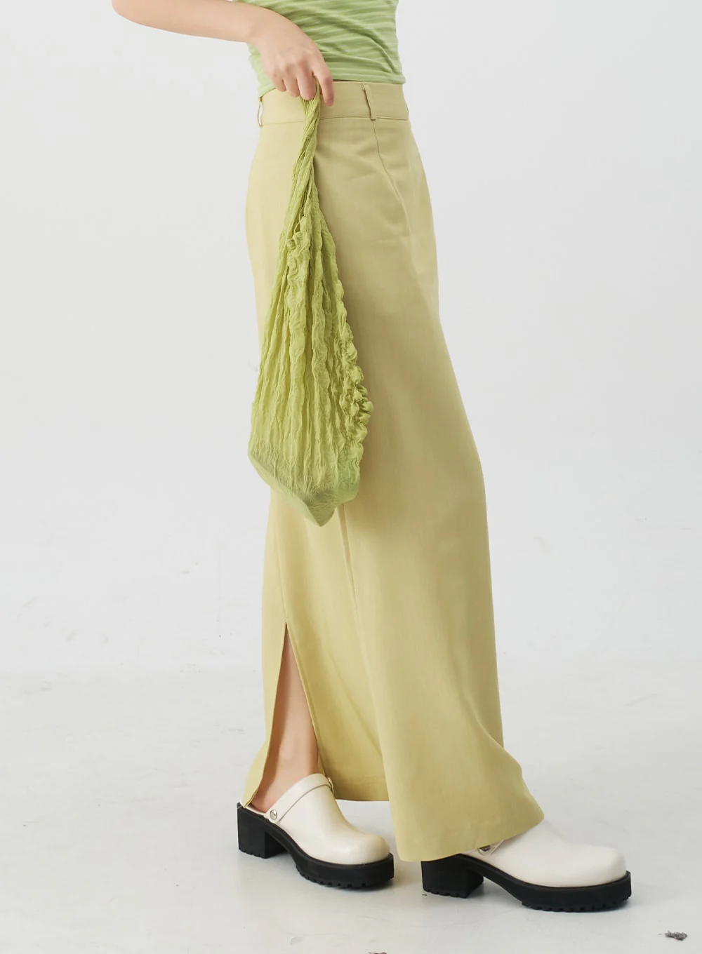 Tailored Maxi Skirt CJ08 - Image 4