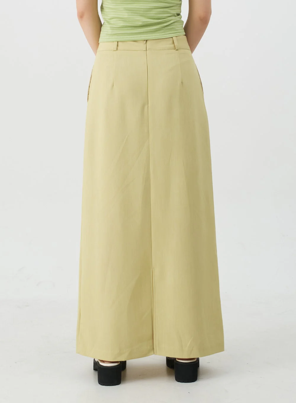 Tailored Maxi Skirt CJ08 - Image 6