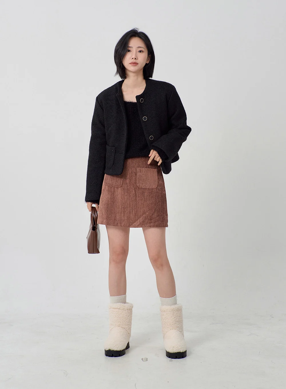 Teddy Drawstring Ankle Boots OD26 - Image 11