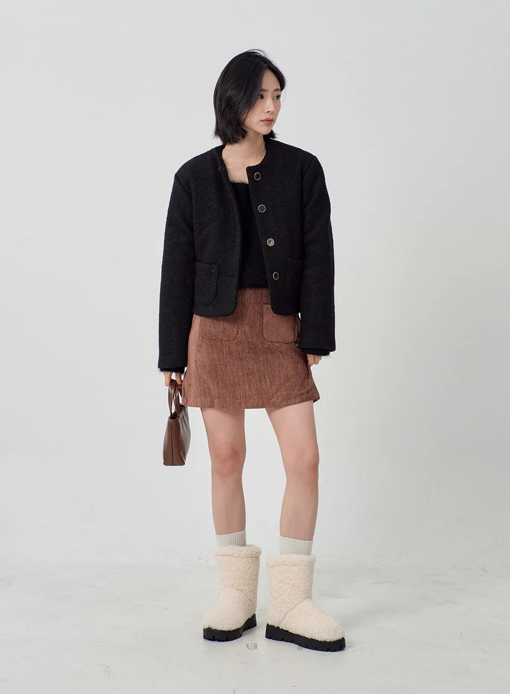 Teddy Drawstring Ankle Boots OD26 - Image 12