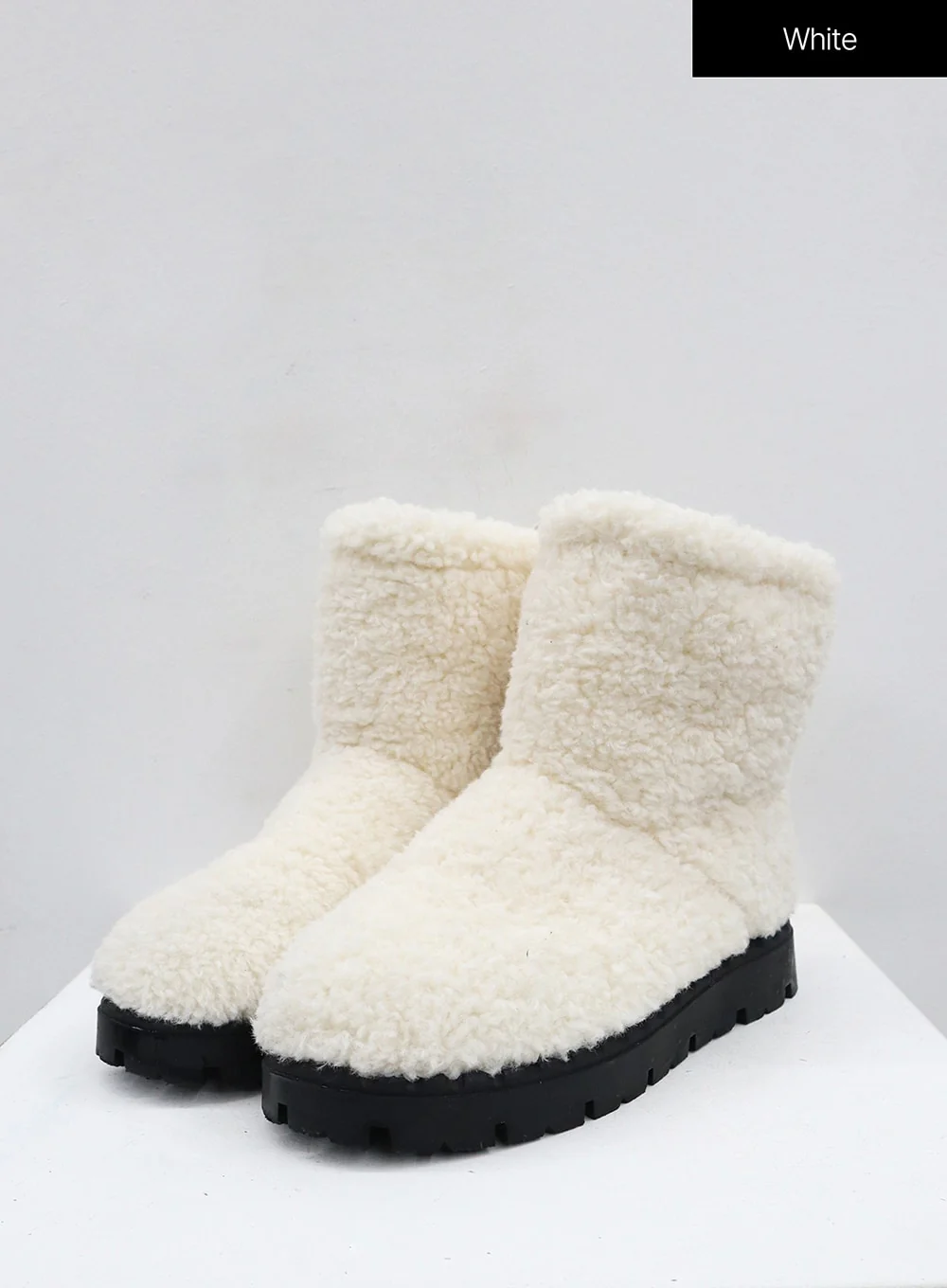 Teddy Drawstring Ankle Boots OD26 - Image 13