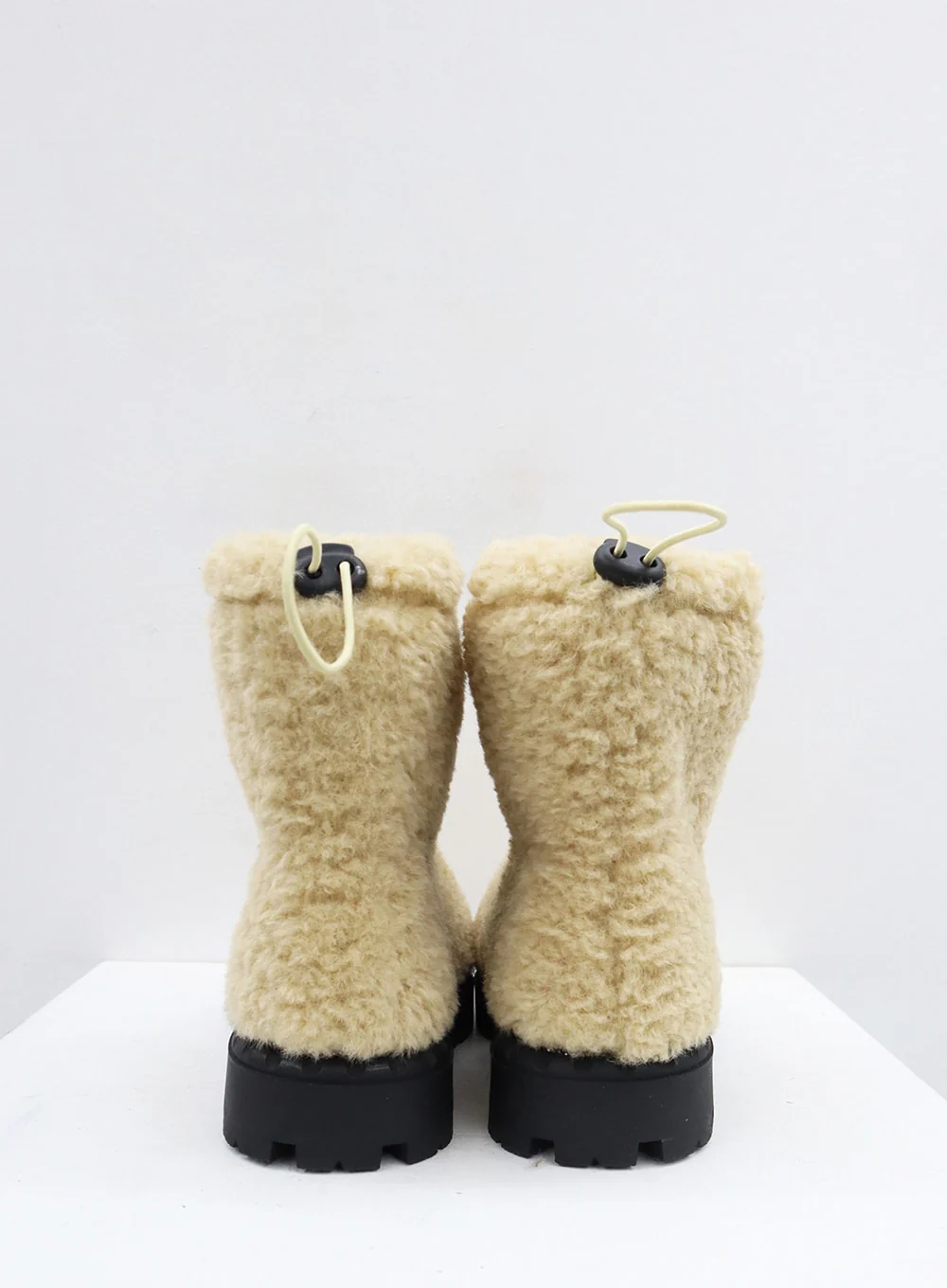 Teddy Drawstring Ankle Boots OD26 - Image 16