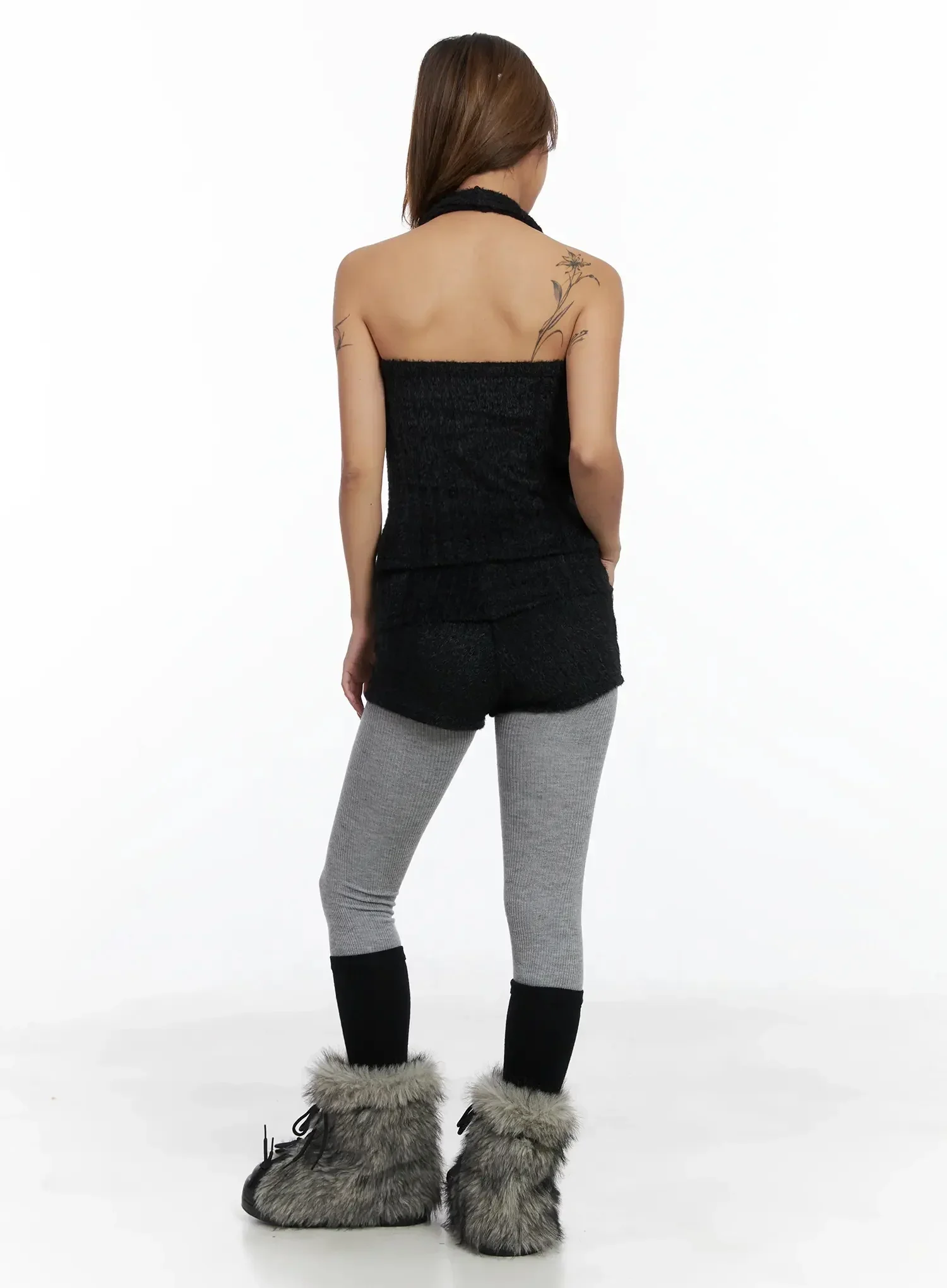 Textured Knit Turtleneck Top IN528 - Image 11