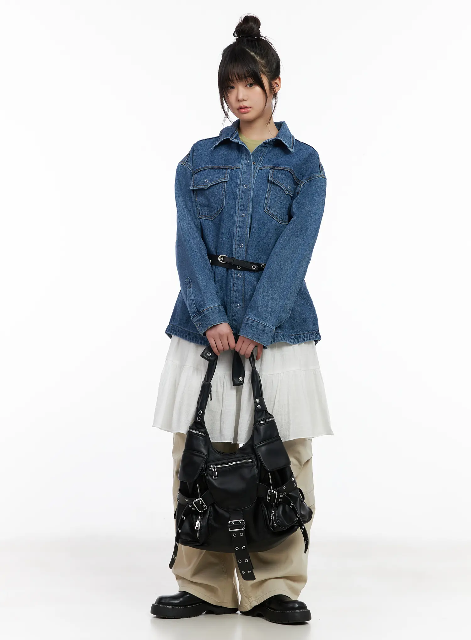Tiered Midi Skirt CM512