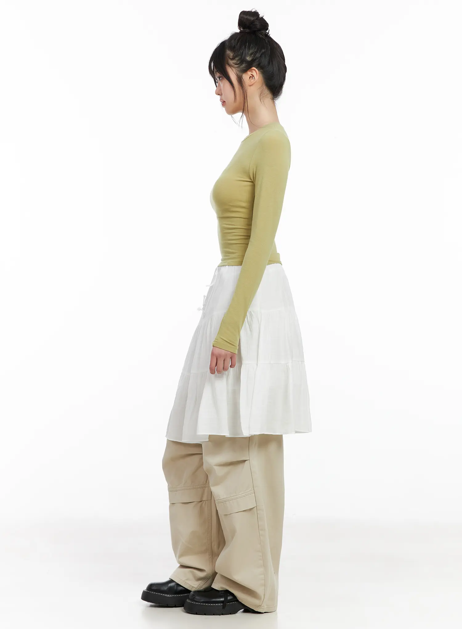 Tiered Midi Skirt CM512 - Image 6
