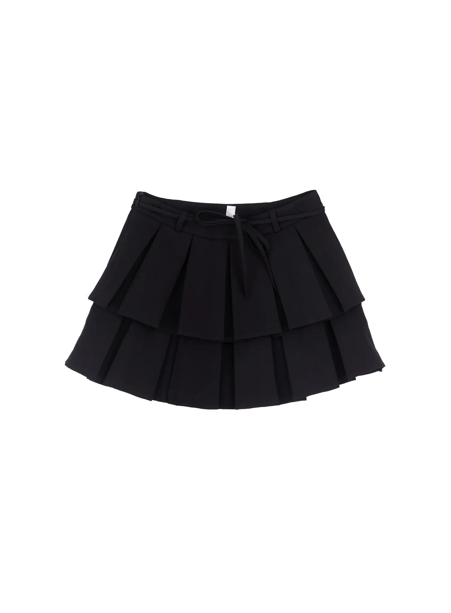 Tiered Pleated Mini Skirt CM518 - Image 11