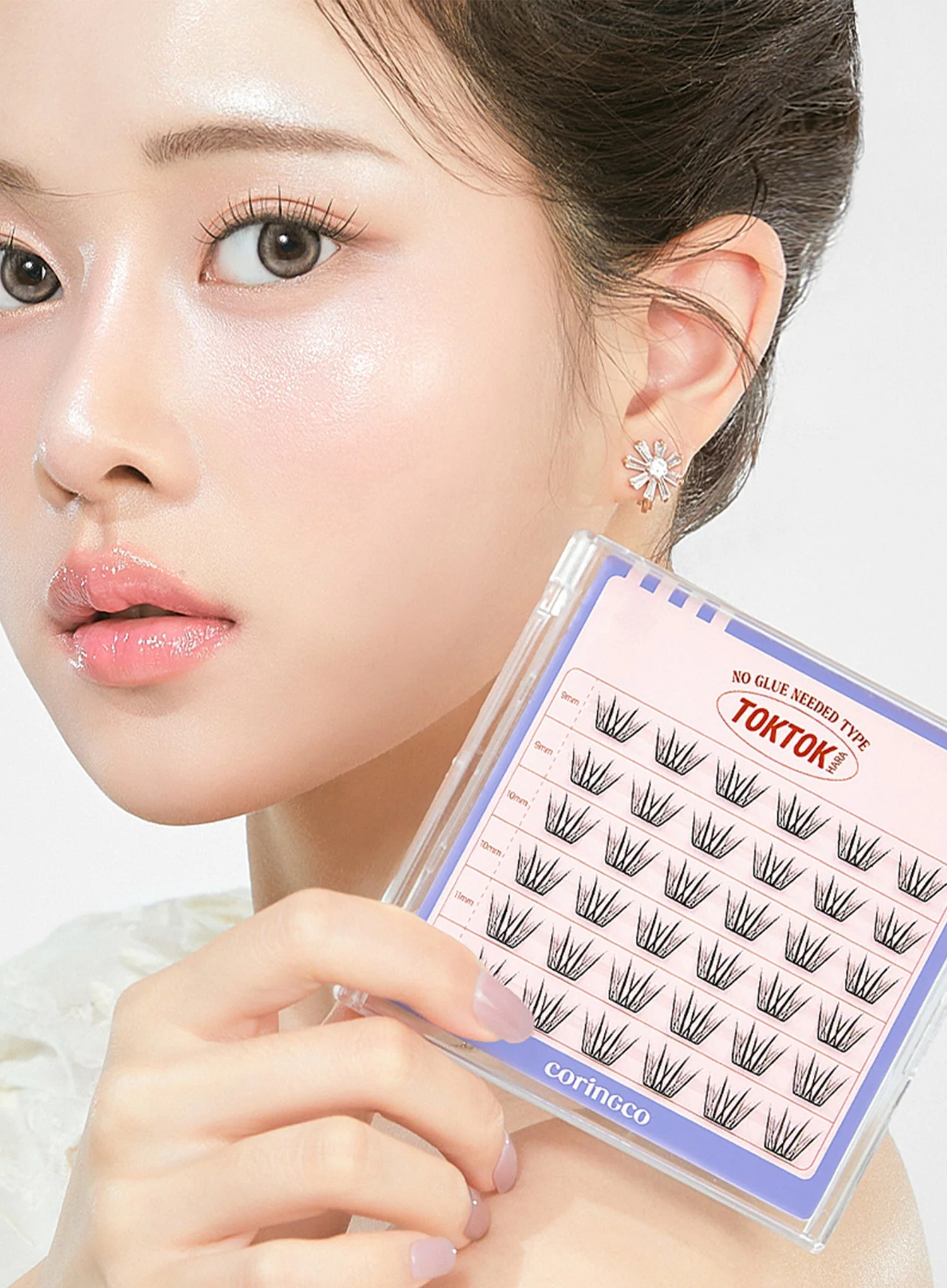 TOKTOKHARA No Glue Eyelash - Long (36pcs-54pcs) - Image 11