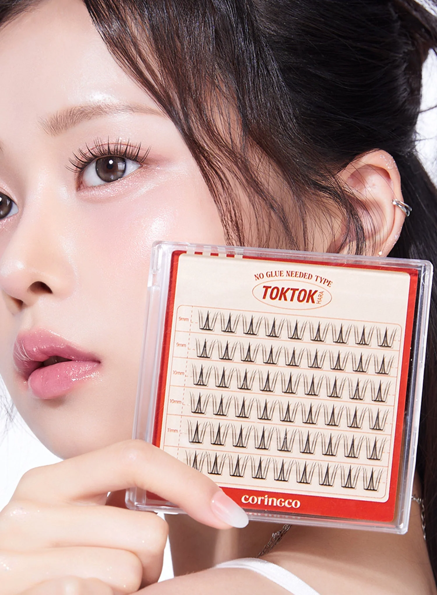 TOKTOKHARA No Glue Eyelash - Long (36pcs-54pcs) - Image 15
