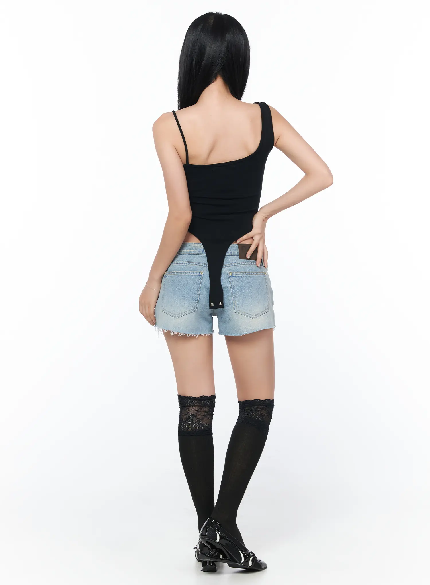 Trendy Scoop Bodysuit CY512 - Image 5